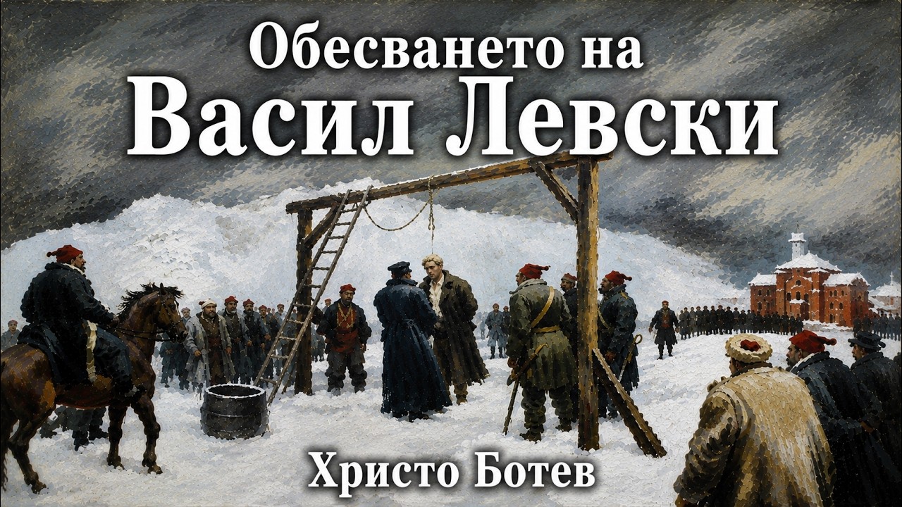 Обесването на Васил Левски I Христо Ботев 🇧🇬