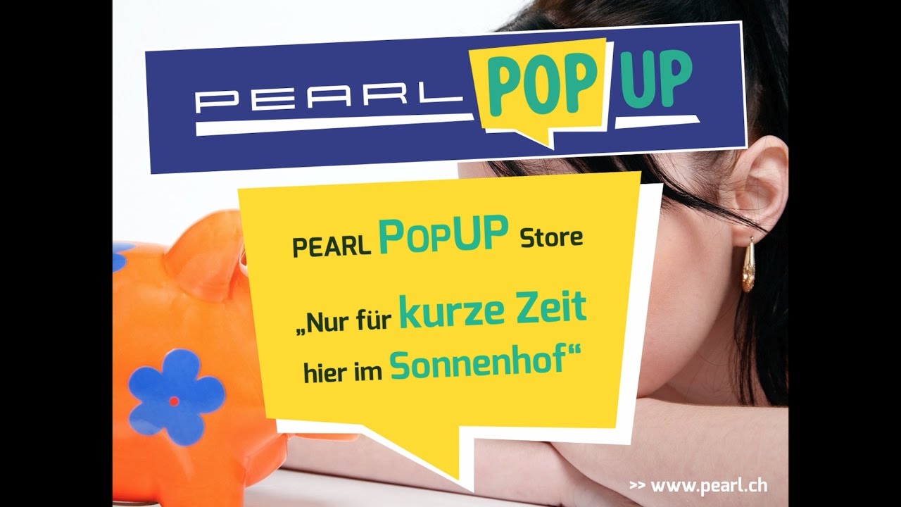 PEARL PopUp Store Vorstellung