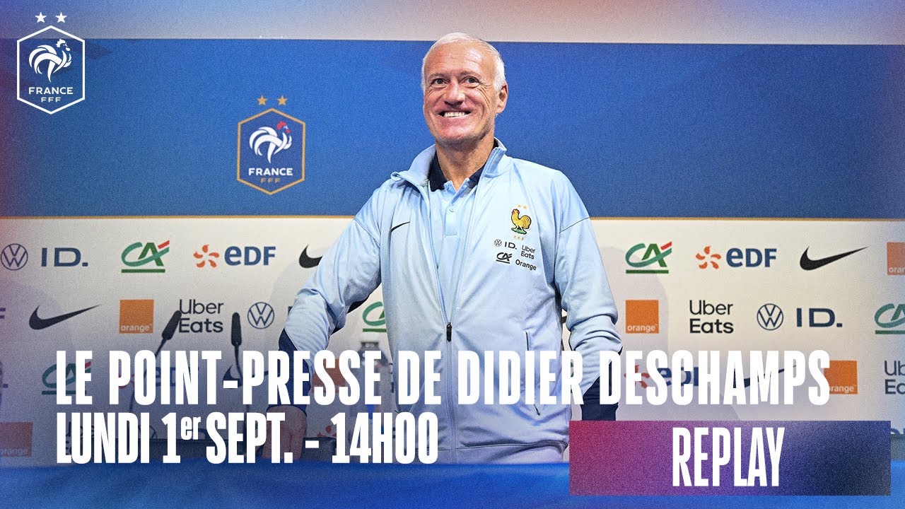 Le point-presse de Didier Deschamps en replay I Équipe de France 2025
