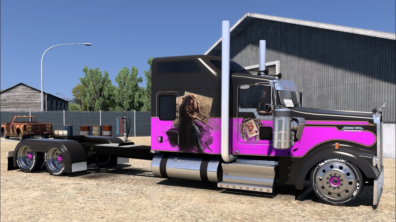 American Truck Simulator / Kenworth W900 Long and Lowered Part 60 / Let's Play