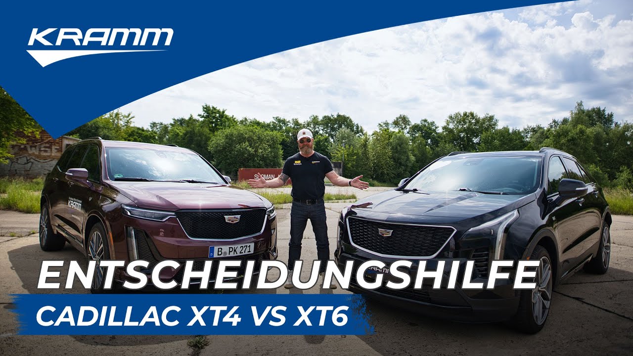 Cadillac XT4 vs XT6 im Vergleich | Es muss nicht immer Escalade sein | US CARS GERMANY by KRAMM