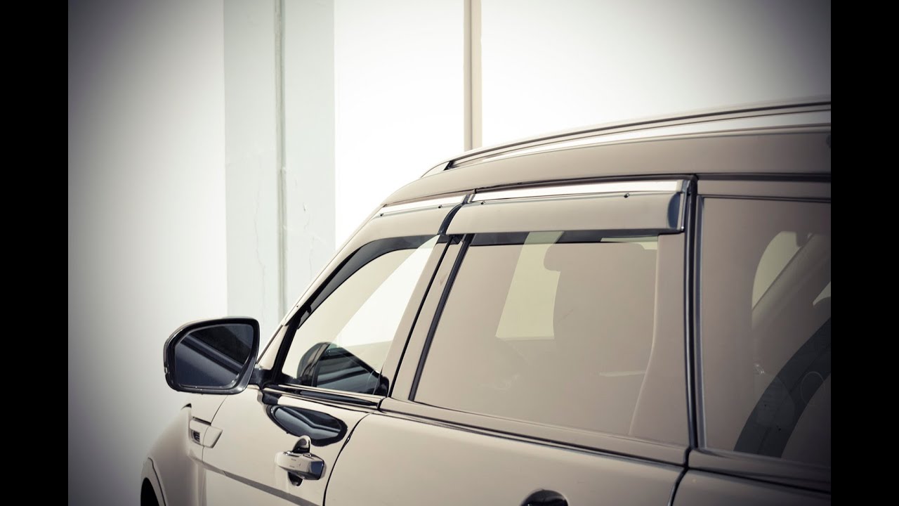 WELLvisors side window visors Installation Video Land Rover Range Rover Evoque 12-17