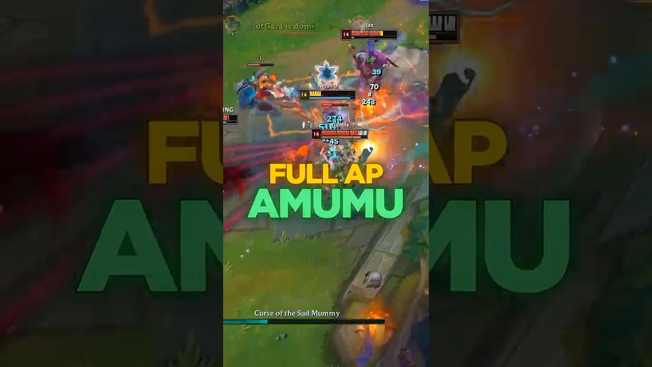 Amumu pod FULL AP w League of Legends