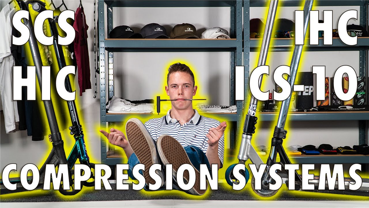 Compression systems explained - What you MUST know - SCS, HIC, IHC, ICS-10 - SkatePro Explains #1