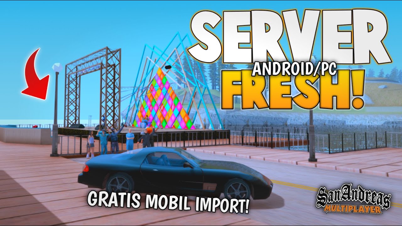 SERVER GTA ROLEPLAY ANDROID FITUR FRESH MODERN !! REVIEW SERVER GTA SAMP ROLEPLAY INDONESIA