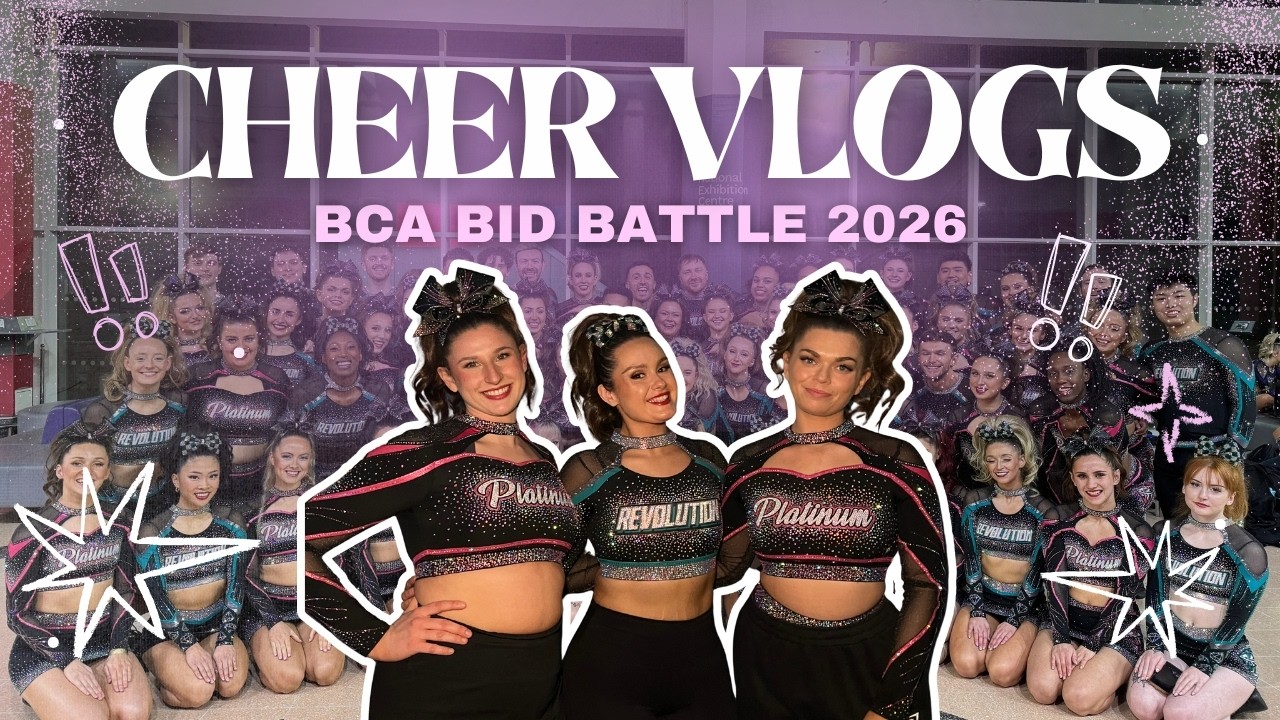 Cheerleading Vlog | BCA Bid Battle 2026