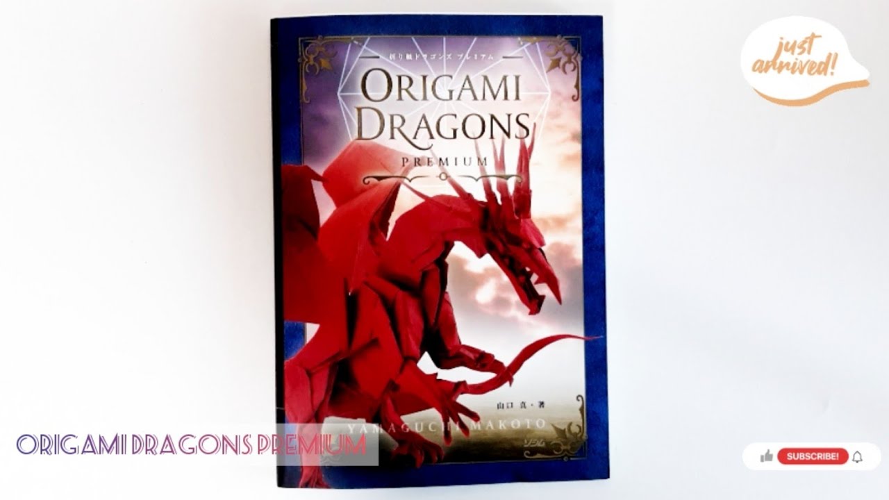Just Arrived! Origami Dragons Premium Book @GunheeOrigami | Origami Book Collections