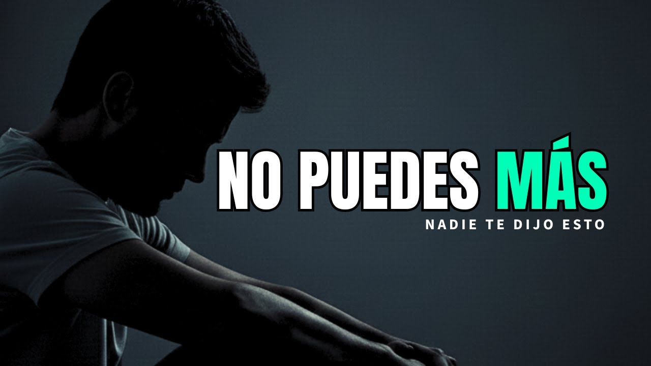 “Si perdiste a alguien y sientes que no puedes más, nadie te dijo esto”