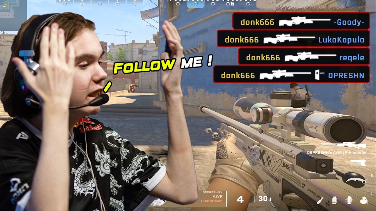 YOU'RE BAITERS BUT ITS FINE !! Donk 30 Kills Comeback At High ELO