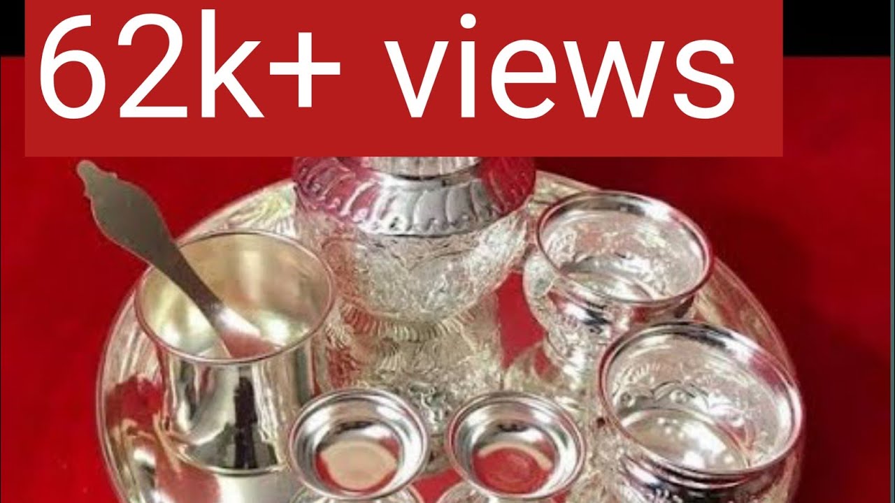 How to clean / polish Silver pooja items at home || clean silver vessels any items || Easy way