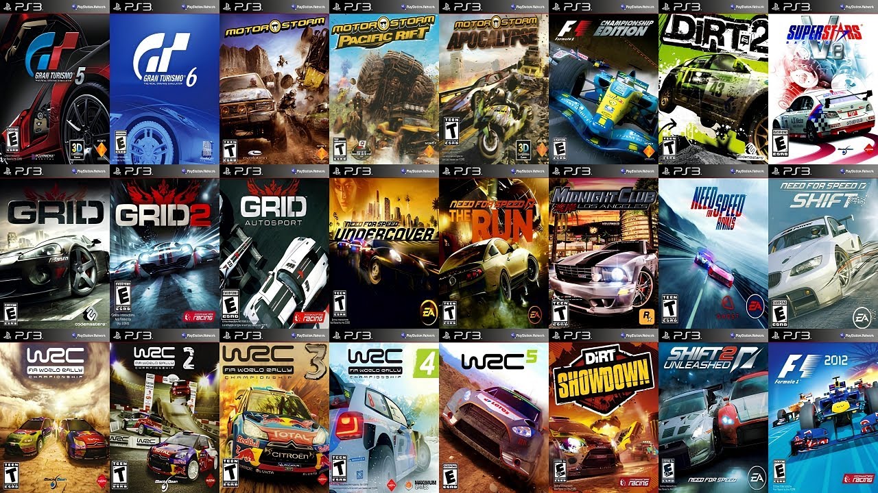 Top 59 Best PS3 Racing (Simulation) Games of All Time || Legendary PlayStation 3 Classics