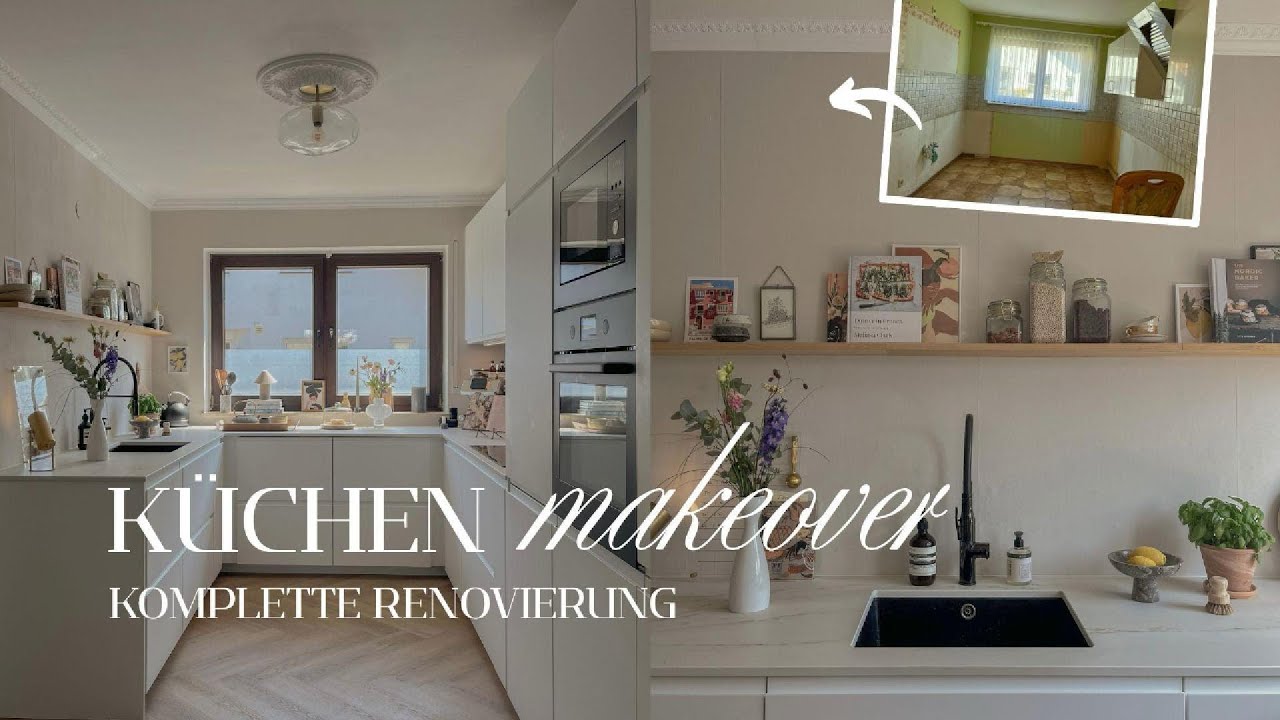 Extreme Renovierung mit Ikea Metod Küche / Vorher & Nachher