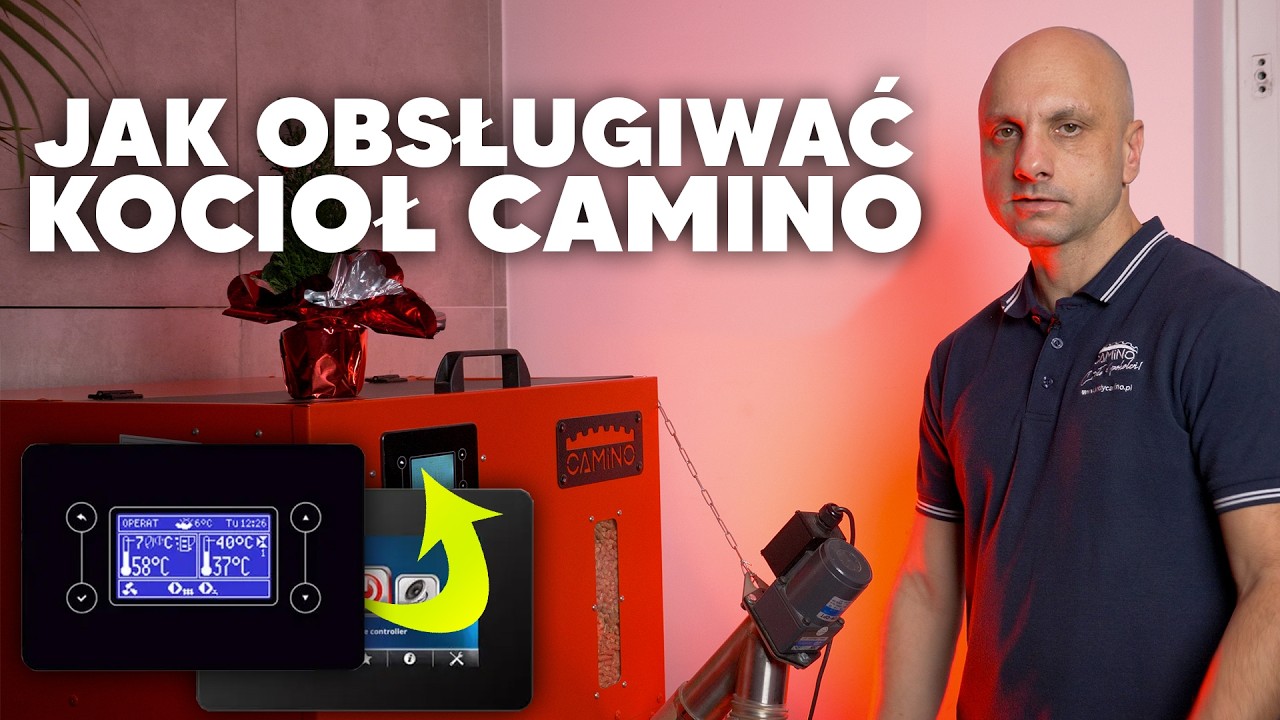 Obsługa Kotła na Pellet Camino🔥 Czy Kocioł Jest Intuicyjny? Krok po Kroku