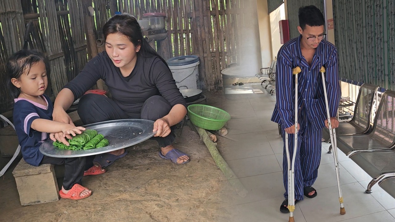 The engineer was discharged from the hospital, and the single mother came to his house to wait.