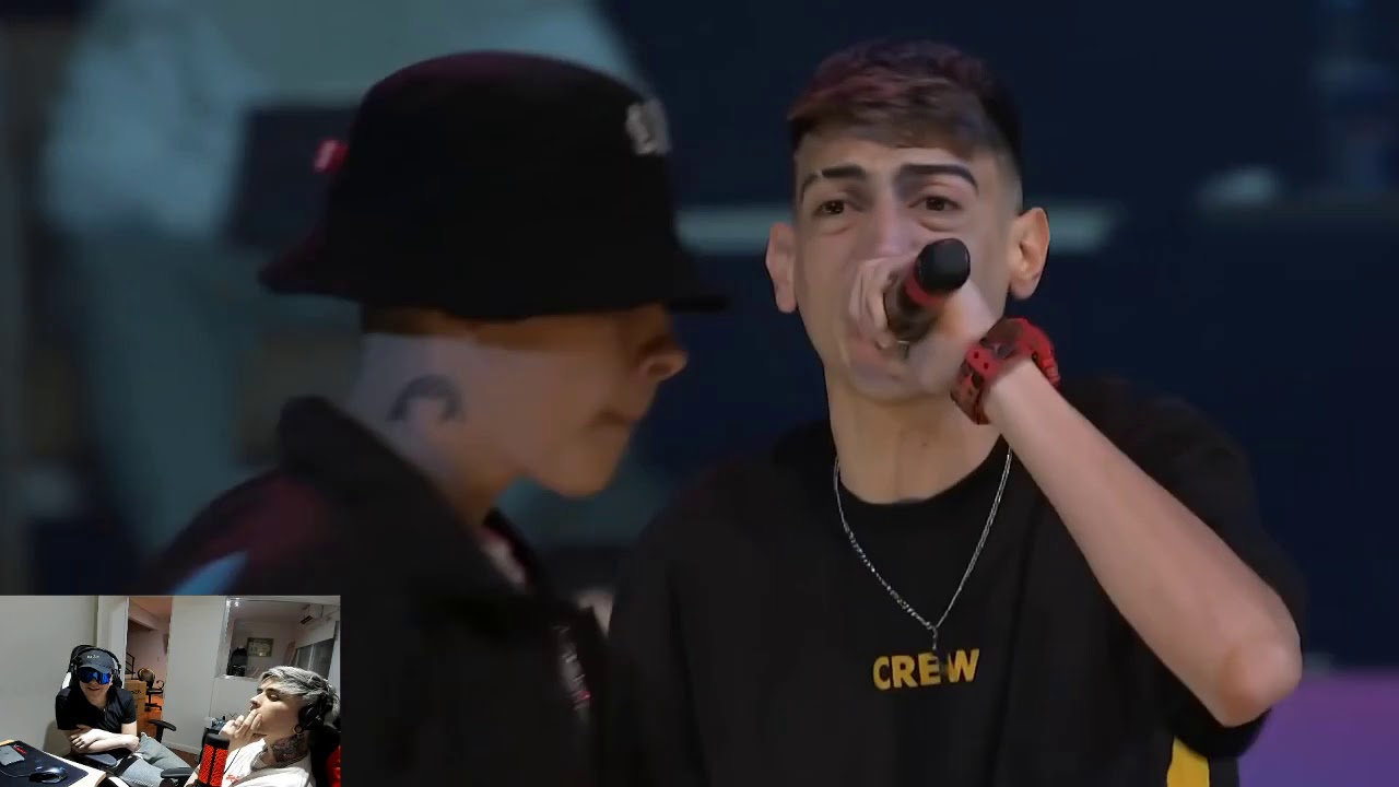 LIT KILLAH Y BIZARRAP REACCIONAN A TRUENO VS STUART - REDBULL 2019