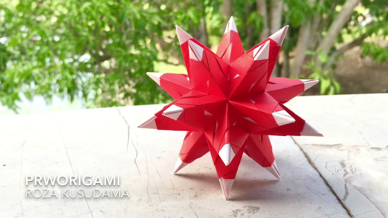 Roza Kusudama - Rose Unit - Tomoko Fuse