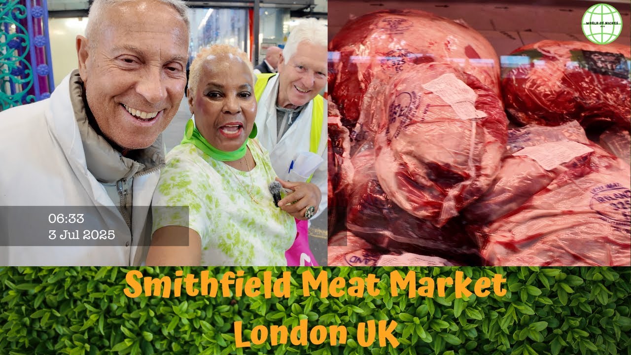 Smithfield Meat Market - 800 years of meat blood and hustle.