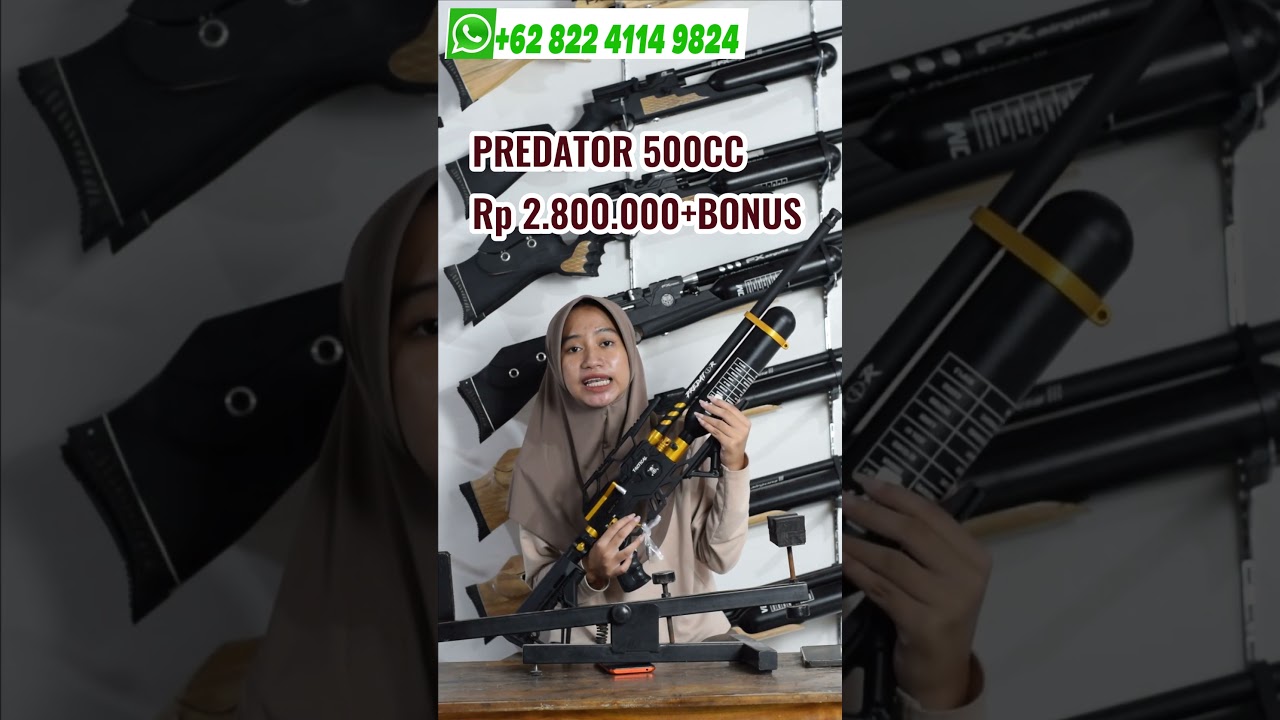DAFTAR HARGA SENAPAN ANGIN PREDATOR TATCTICAL 500 CC