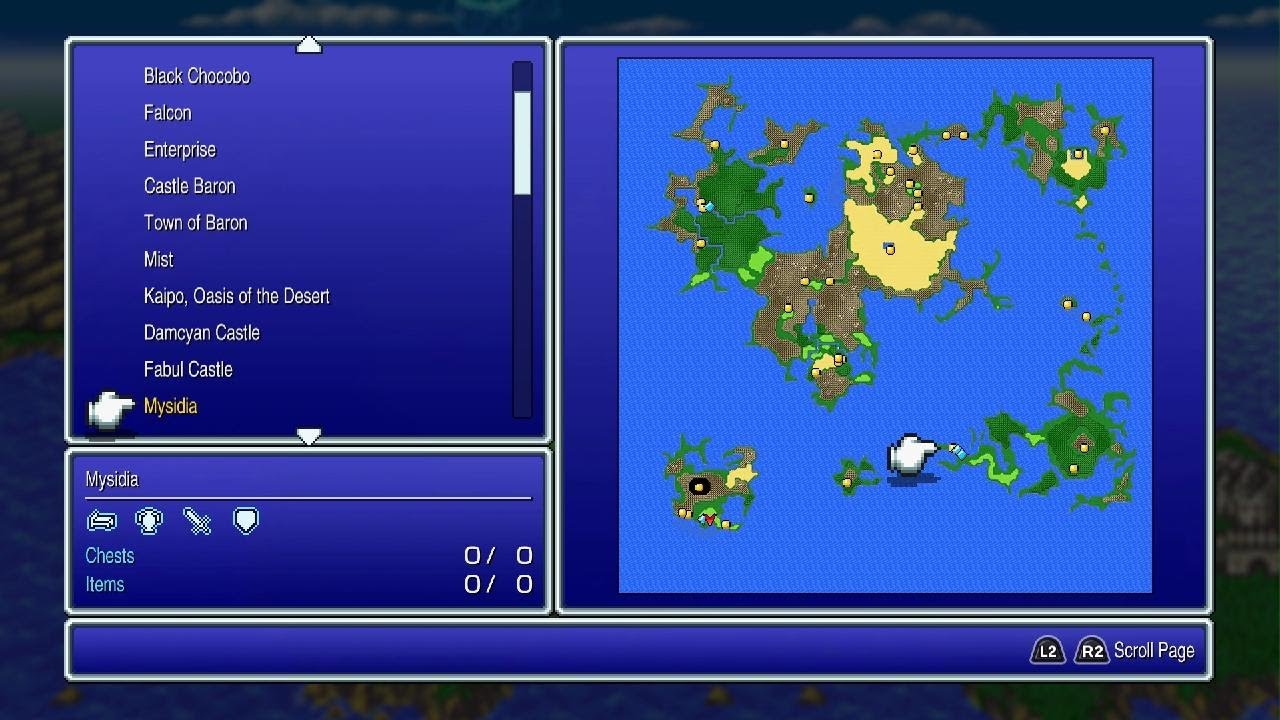 FINAL FANTASY IV all hidden item read description!