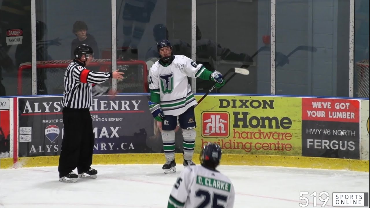 PJHL - Mount Forest Patriots vs Fergus Whalers