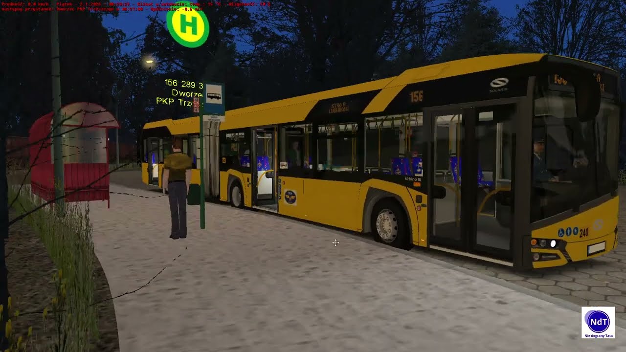 Omsi 2 - #10 🚌 PRZEGUBOWCEM PRZEZ SZCZECIN! | Solaris Urbino IV 18 Fikcyjny Szczecin linia 156