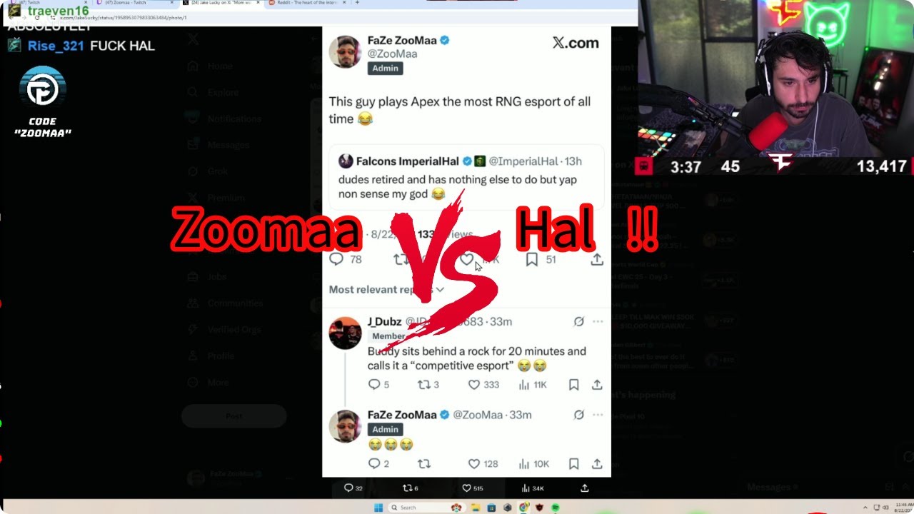 Zoomaa responds to the ImperialHal Beef  !!