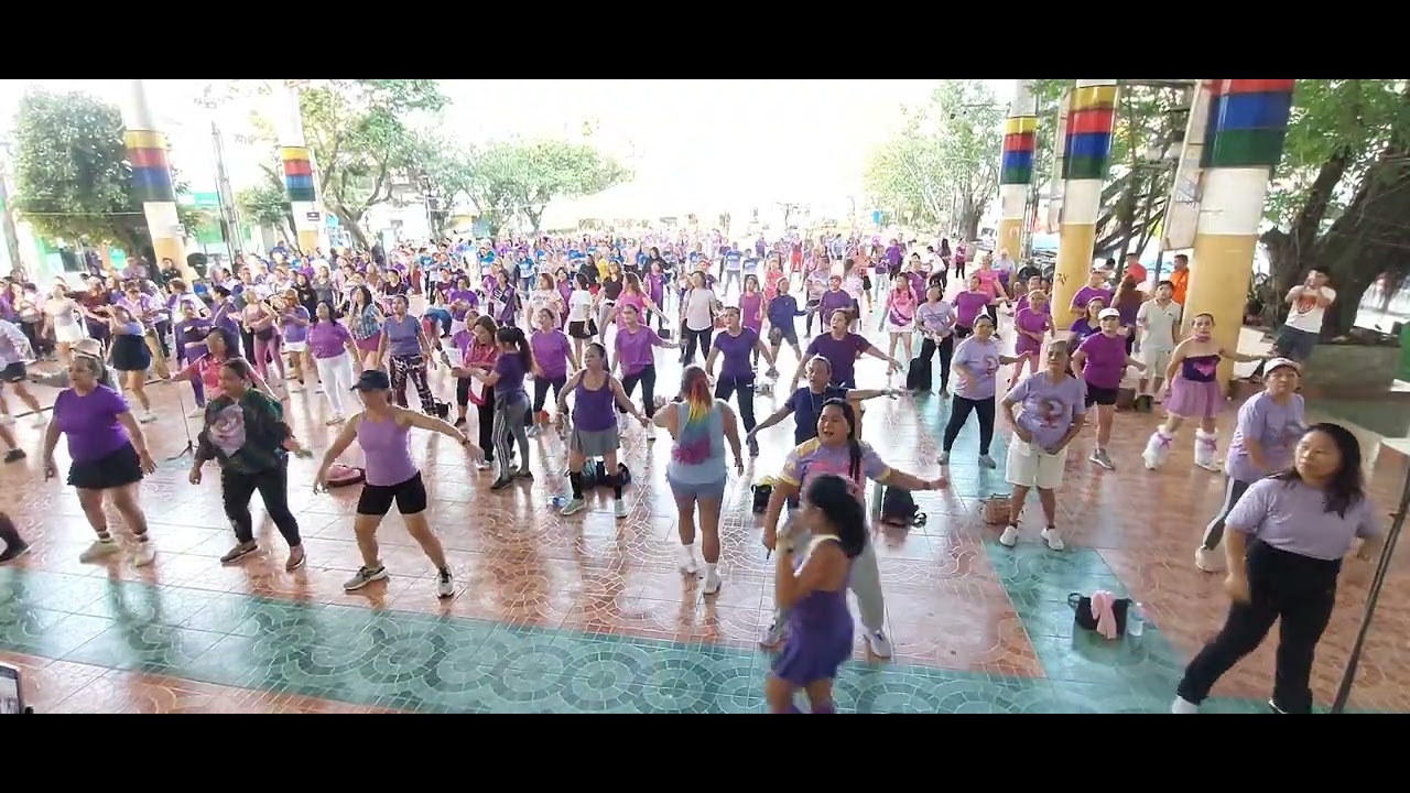 Purple Zumba 