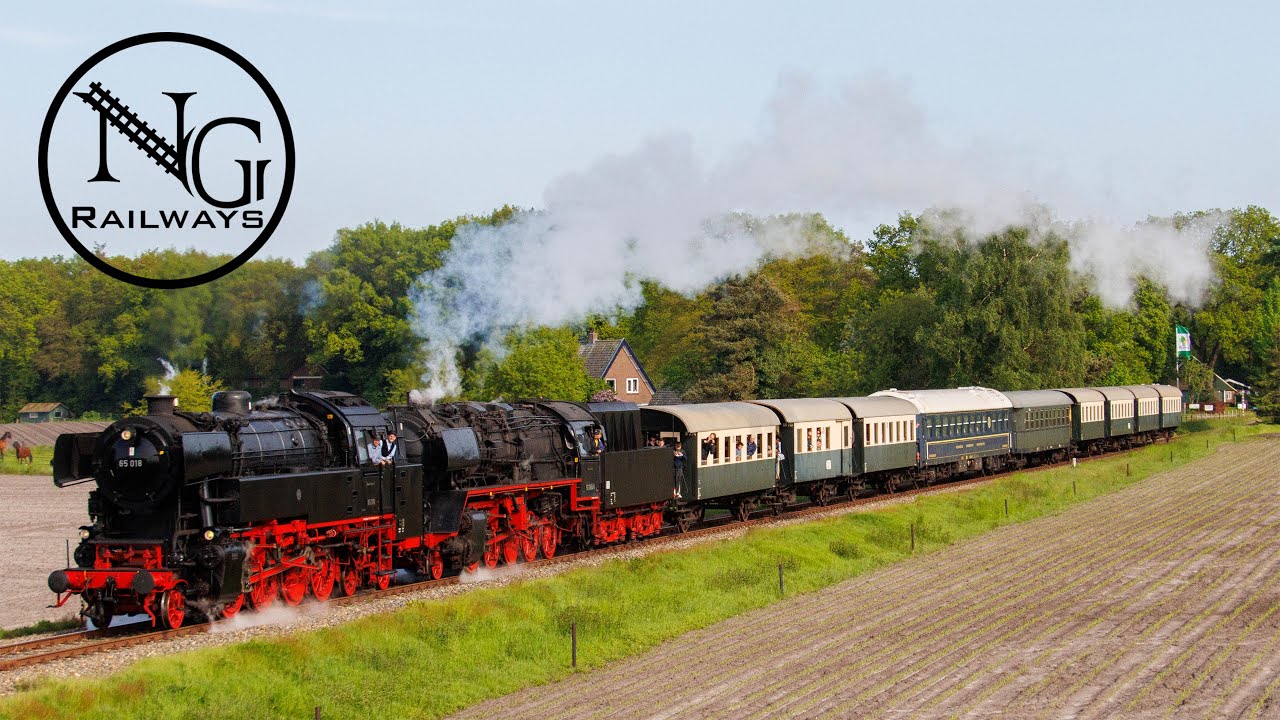 18 mei 2023 Nationale Stoomtreindag 2023 bij de Veluwsche Stoomtrein Maatschappij