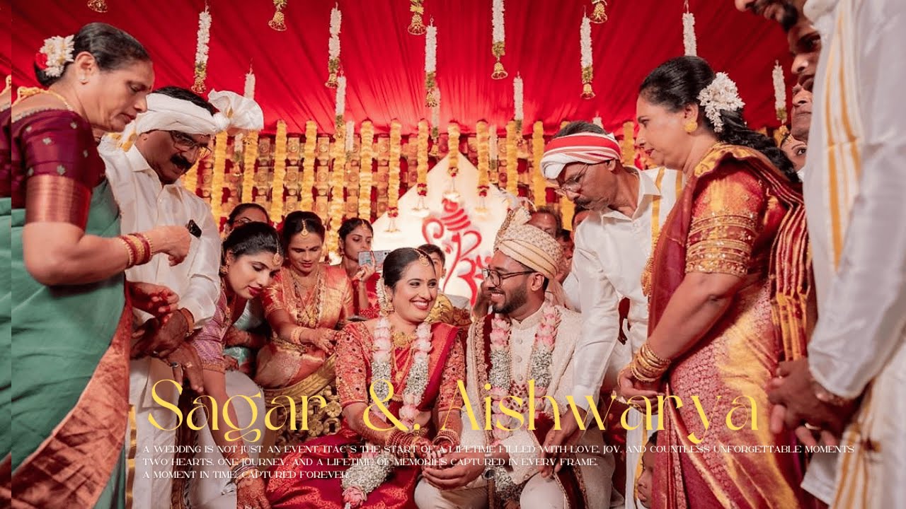 SAGAR & AISHWARYA I TRADITIONAL MANGALORE GATTY WEDDING HIGHLIGHTS | KIRAN PRODUCTIONS