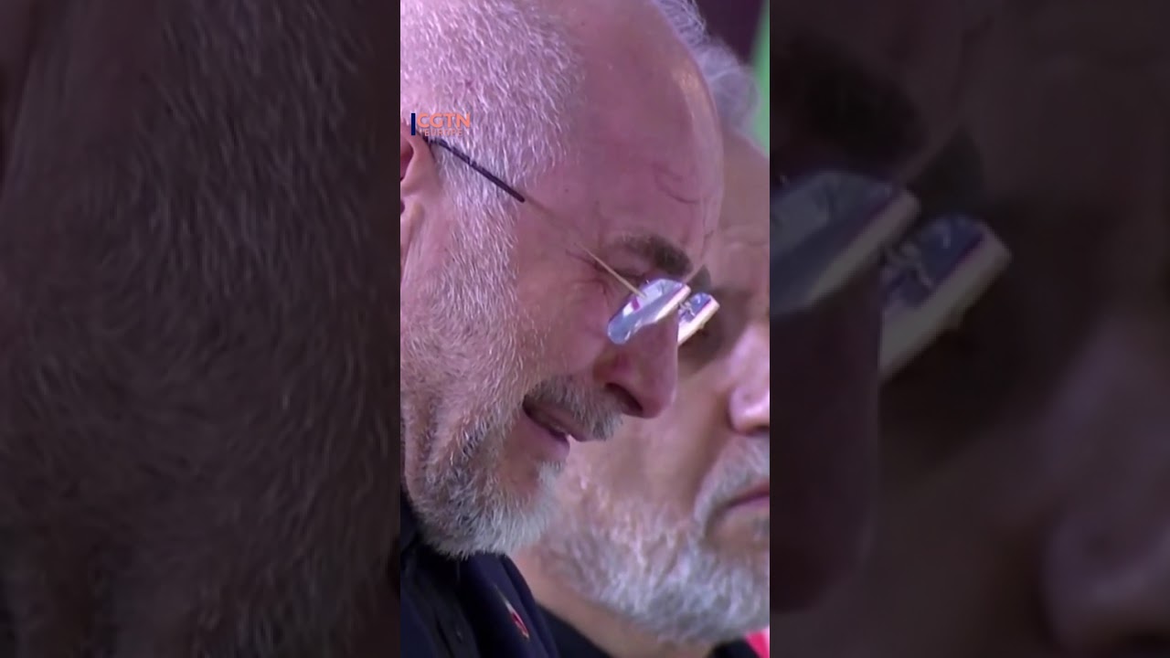 Iran's Parliament Speaker Qalibaf Breaks Down in Tears at Khamenei Ceremony