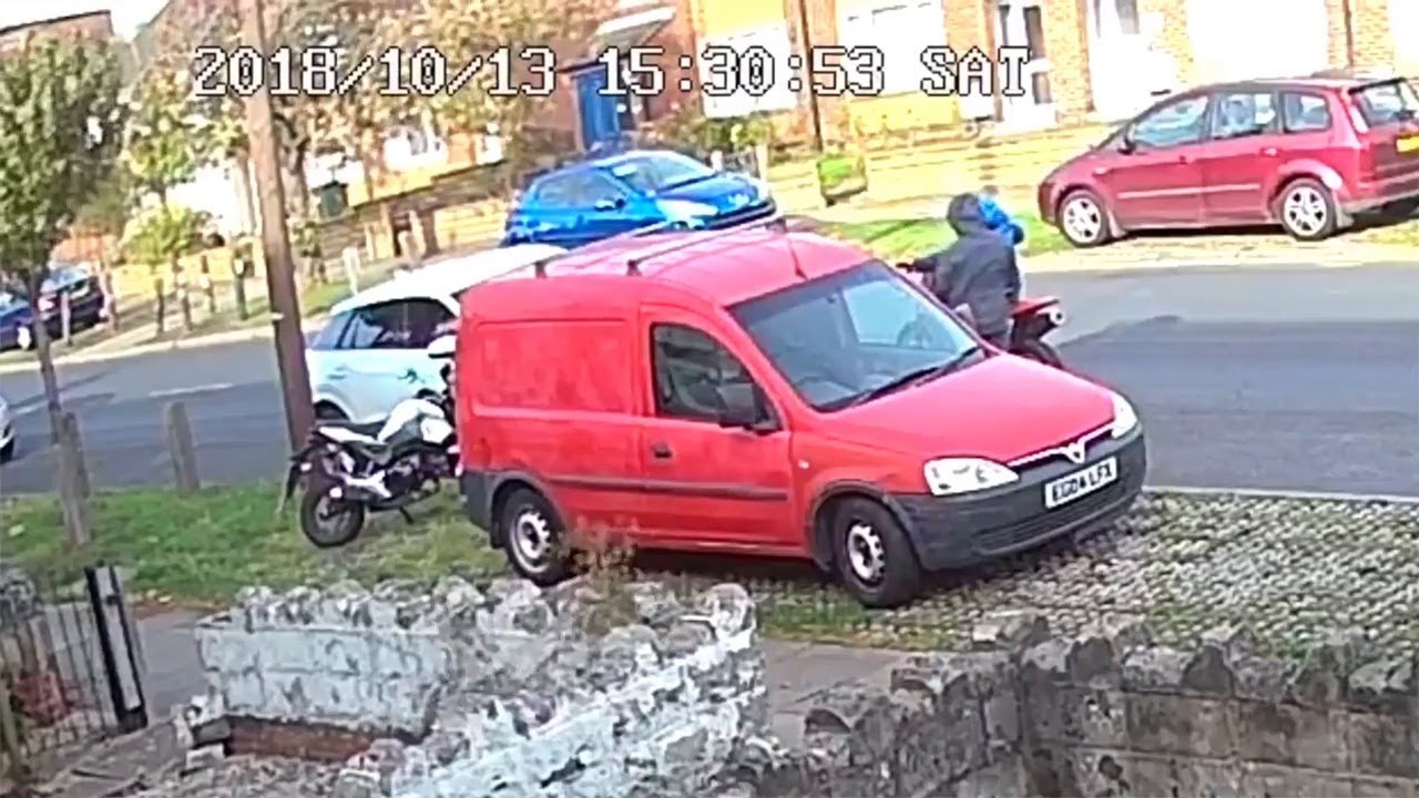 ALLEGED ATTEMPTED MOTORCYCLE THEFT ABORTED