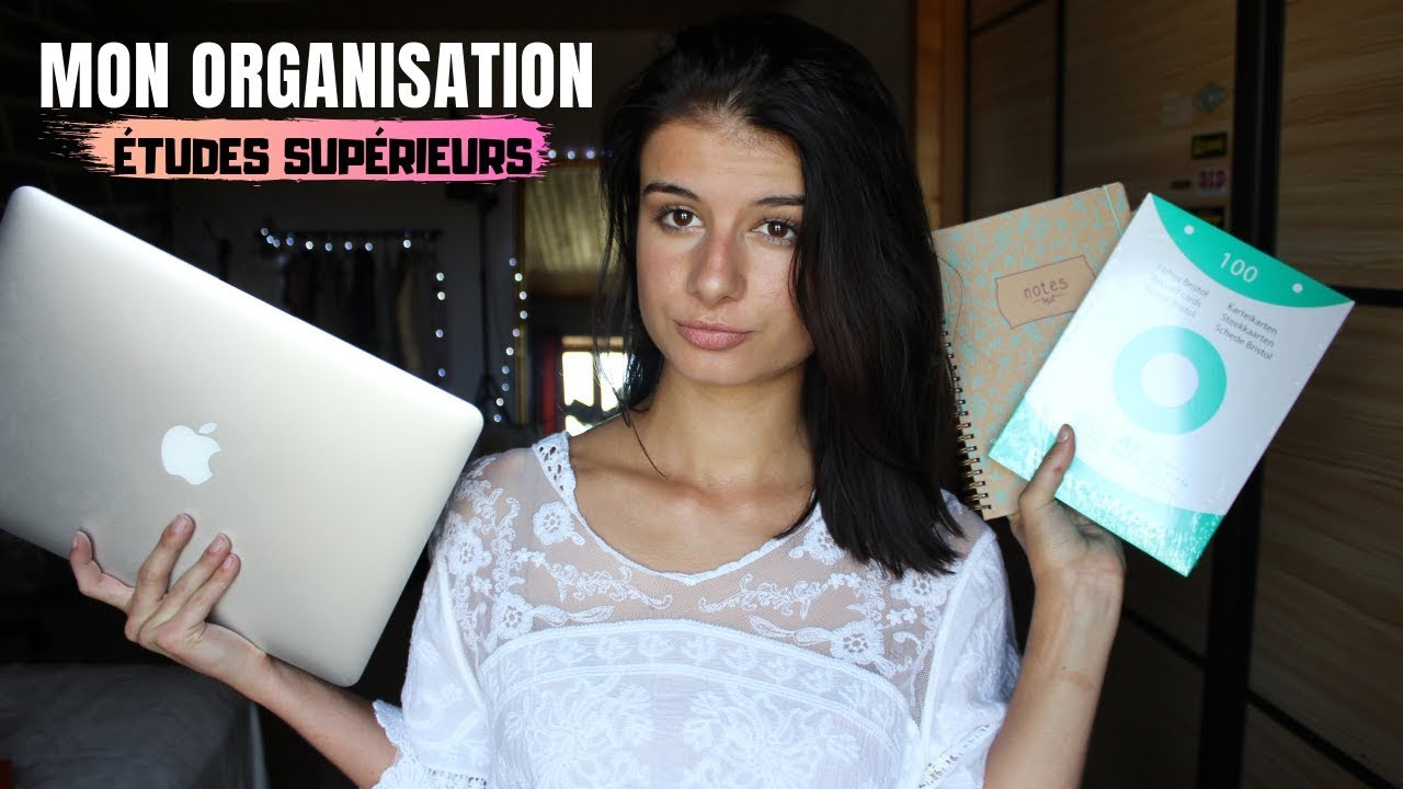 Mon ORGANISATION SCOLAIRE 2019 (ordinateur, partiels, réussir... mes VRAIS conseils)