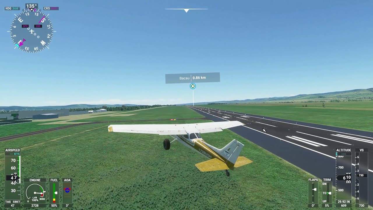 Microsoft Flight Simulator 2020/2024 mouse yoke option