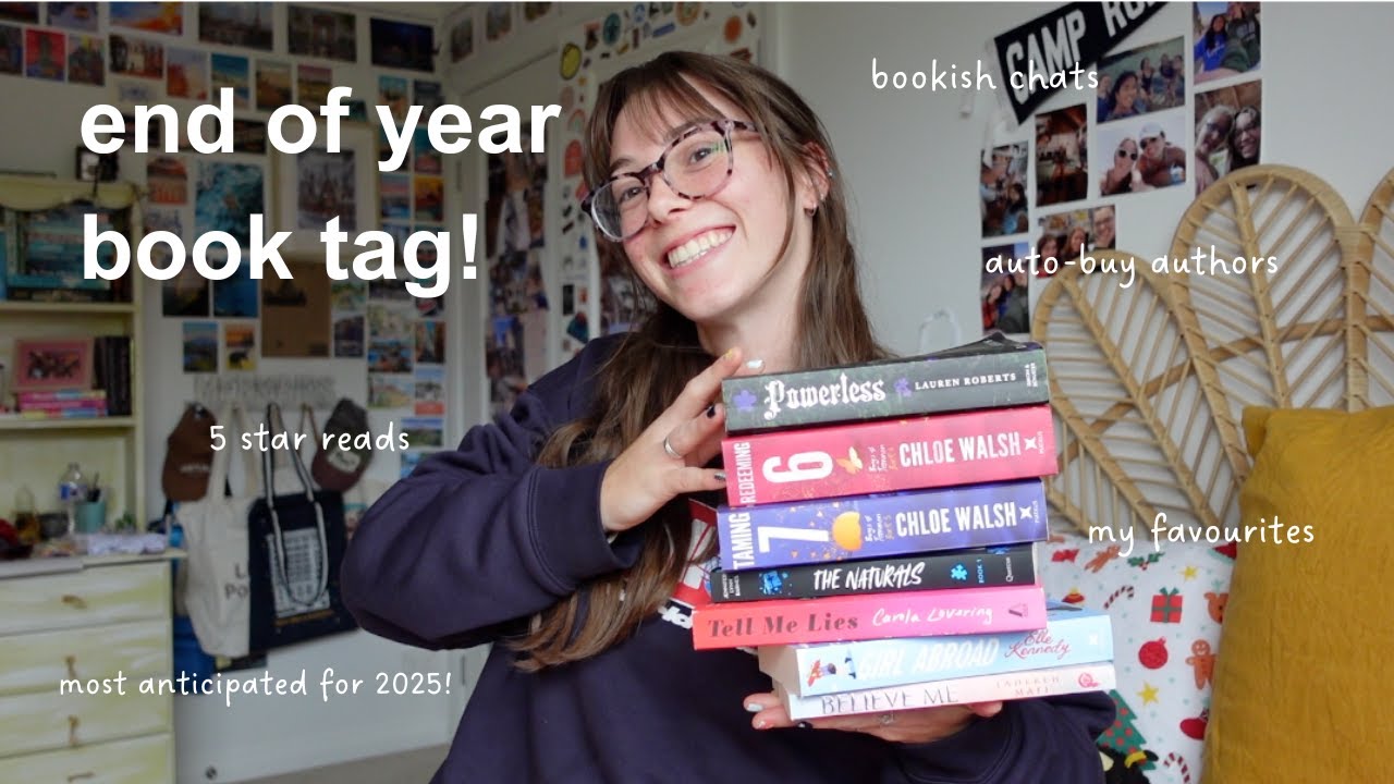 my end of year book tag! all my favourites, thoughts and opinions on my 2024 reads