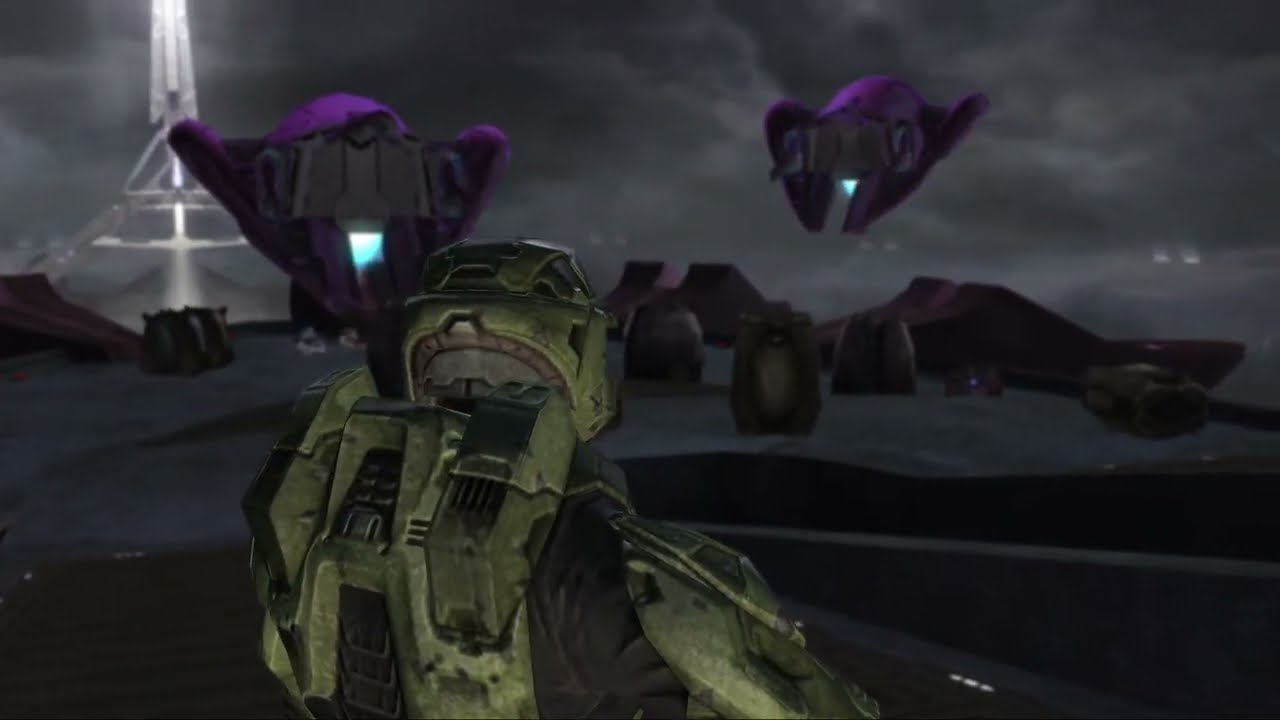 Halo 2 Mod - All enemies are Jackal snipers