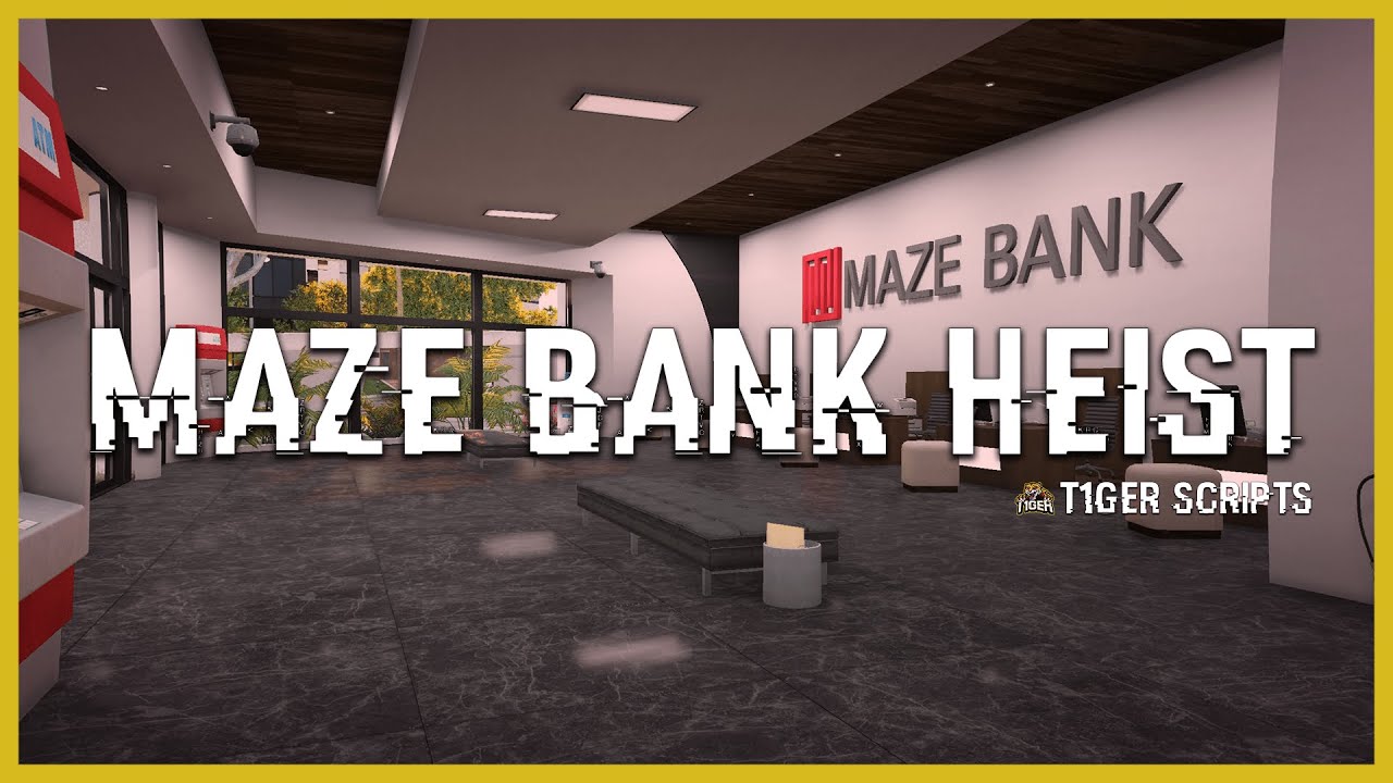 FiveM Maze Bank Heist [ESX/QB] | T1GER