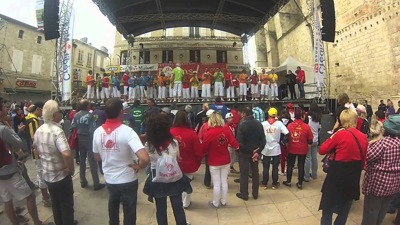 Banda la Clau, festival de banda de Condom 2014, podium principal