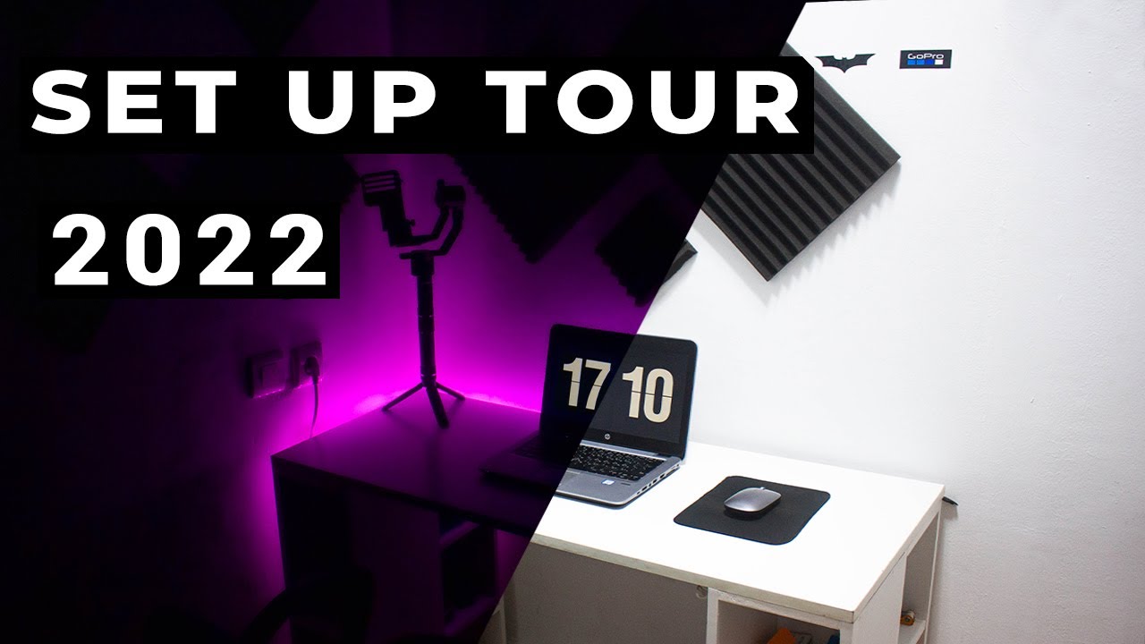 My Clean & Minimal Desk Office - Setup Tour 2022