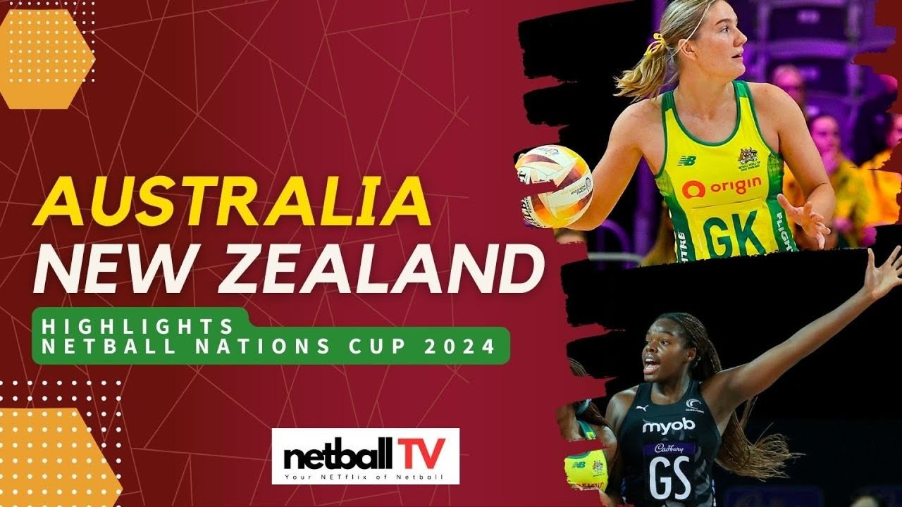 Netball Nations Cup 2024 | Game 1 Australia Diamonds VS New Zealand Silver Ferns | Highlights 🇦🇺🇳🇿