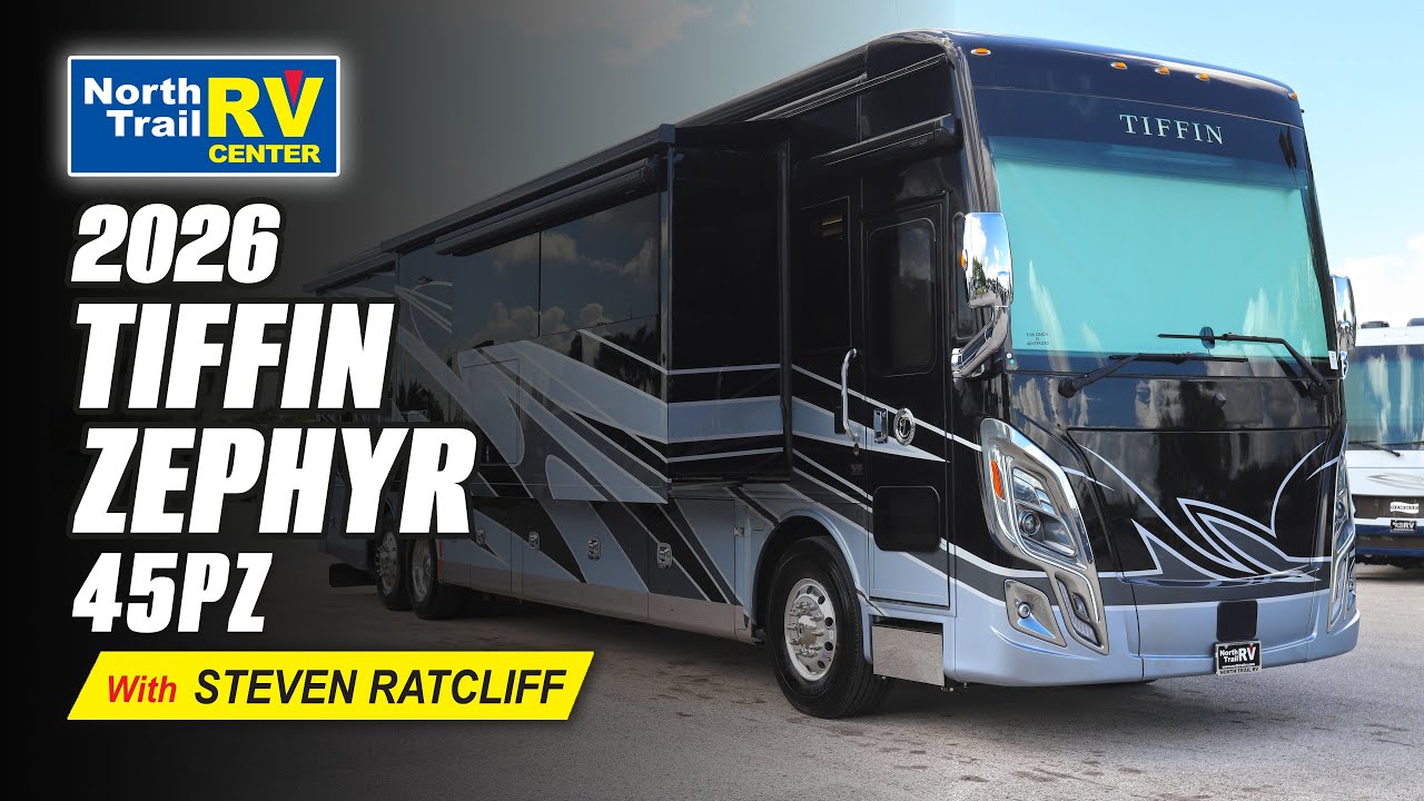СЕКРЕТЫ РАСКРЫТЫ! Новый Tiffin Zephyr 45PZ 2026 года — топовый автодом класса А класса люкс