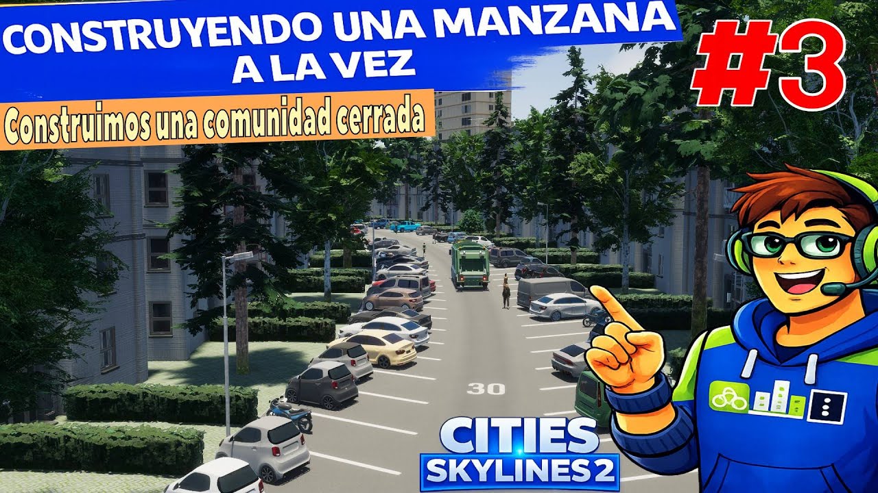 Construyendo ciudad una manzana a la vez en Cities Skylines 2 | Ep.3