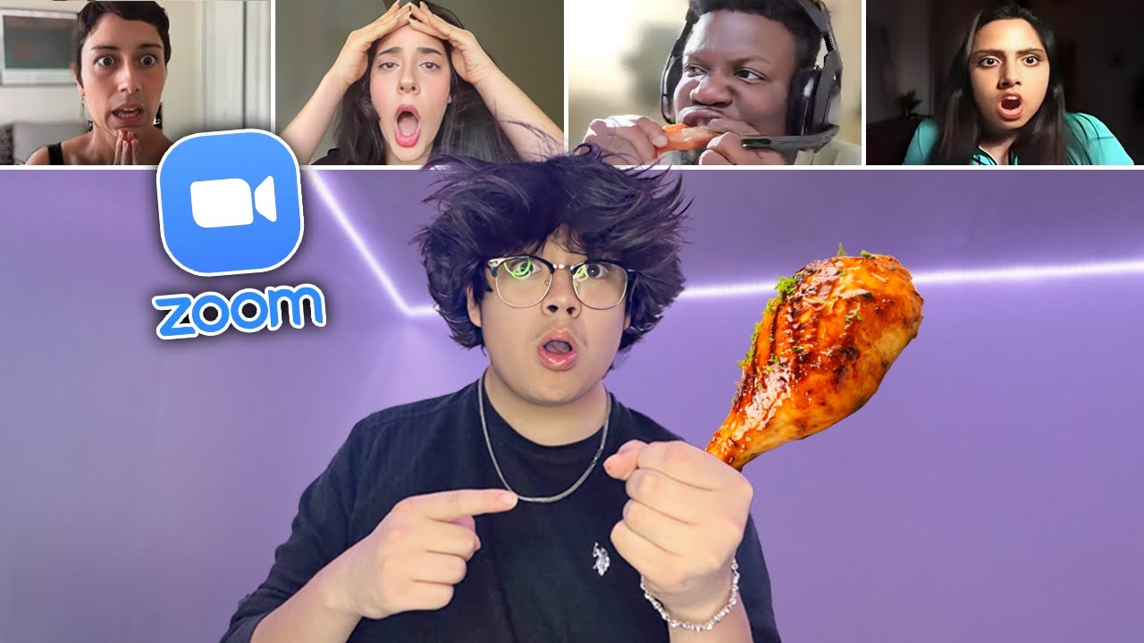 Употребление МЯСА на веганском занятии в Zoom!