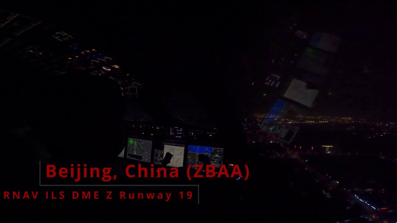 Landing Beijing, China (ZBAA) - Gulfstream G650