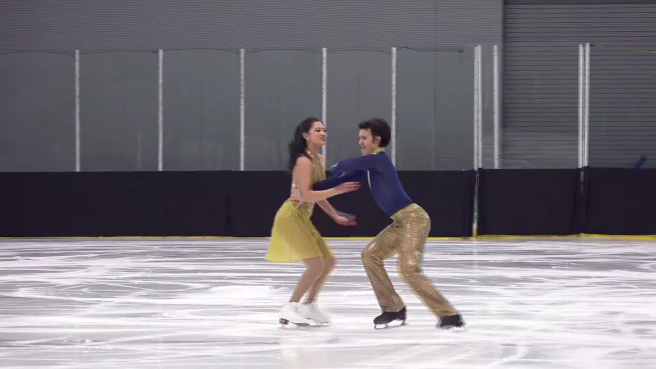Amy Cui - Jonathan Rogers | Senior Dance RD | 2025 Midwestern Sectional U.S. Ice Dance Final