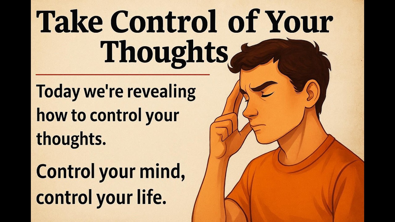 Control Your Thoughts, Control Your Life | English Story to Speak Fluently | Graded Reader