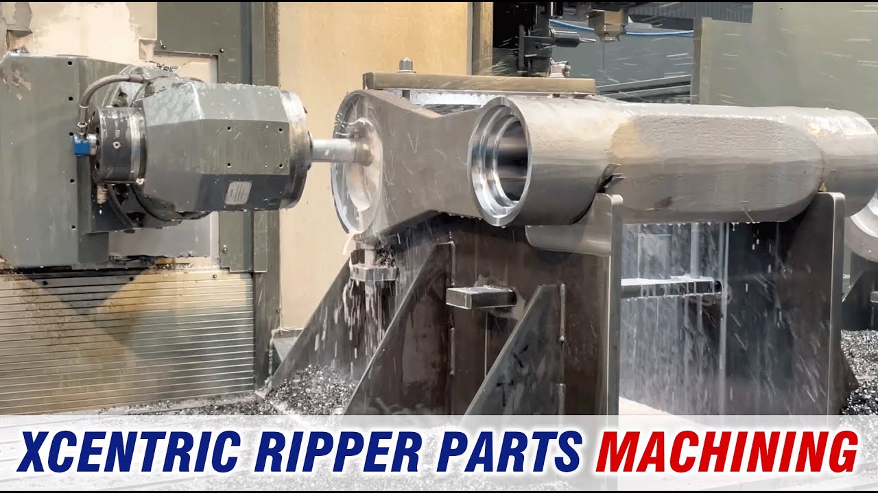 XCENTRIC RIPPER PARTS MACHINING. Manufacturers of attachments for excavators