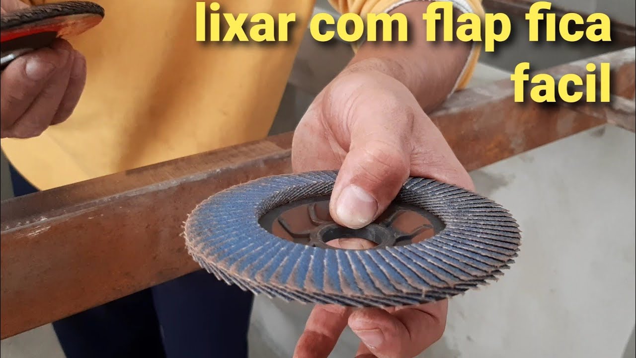 Como lixar metalon