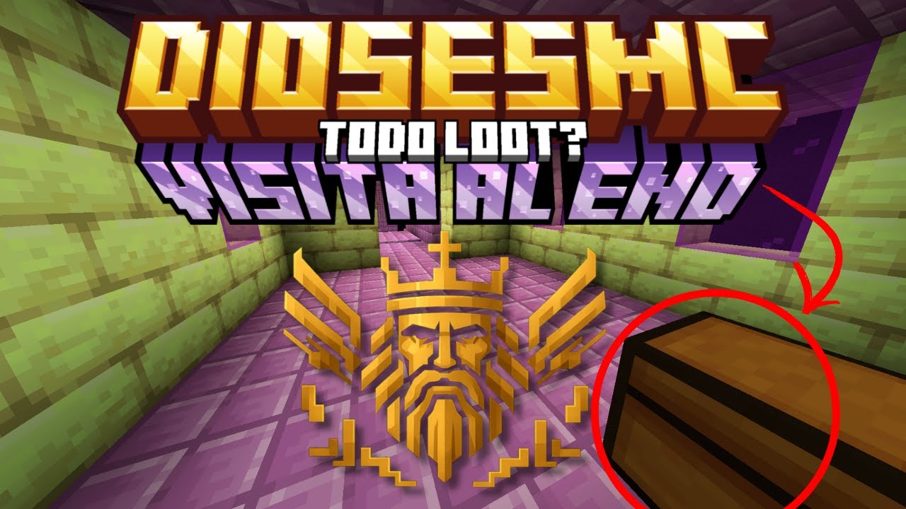 VISITA AL END EN DIOSESMC - ¿ESTA TODO LOOT? ⭐ (Server de Vegetta y Willy) #9