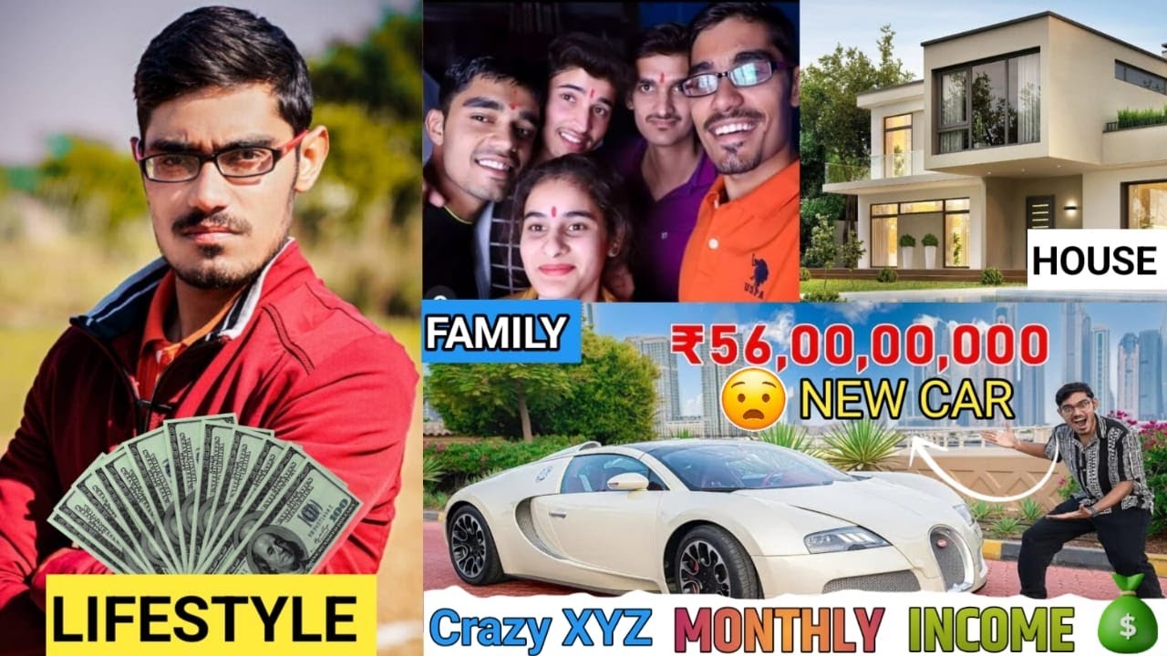 Crazy XYZ (Amit Sharma) Lifestyle 2024, Biography, Family, Income, Net Worth, 6 crore car collection