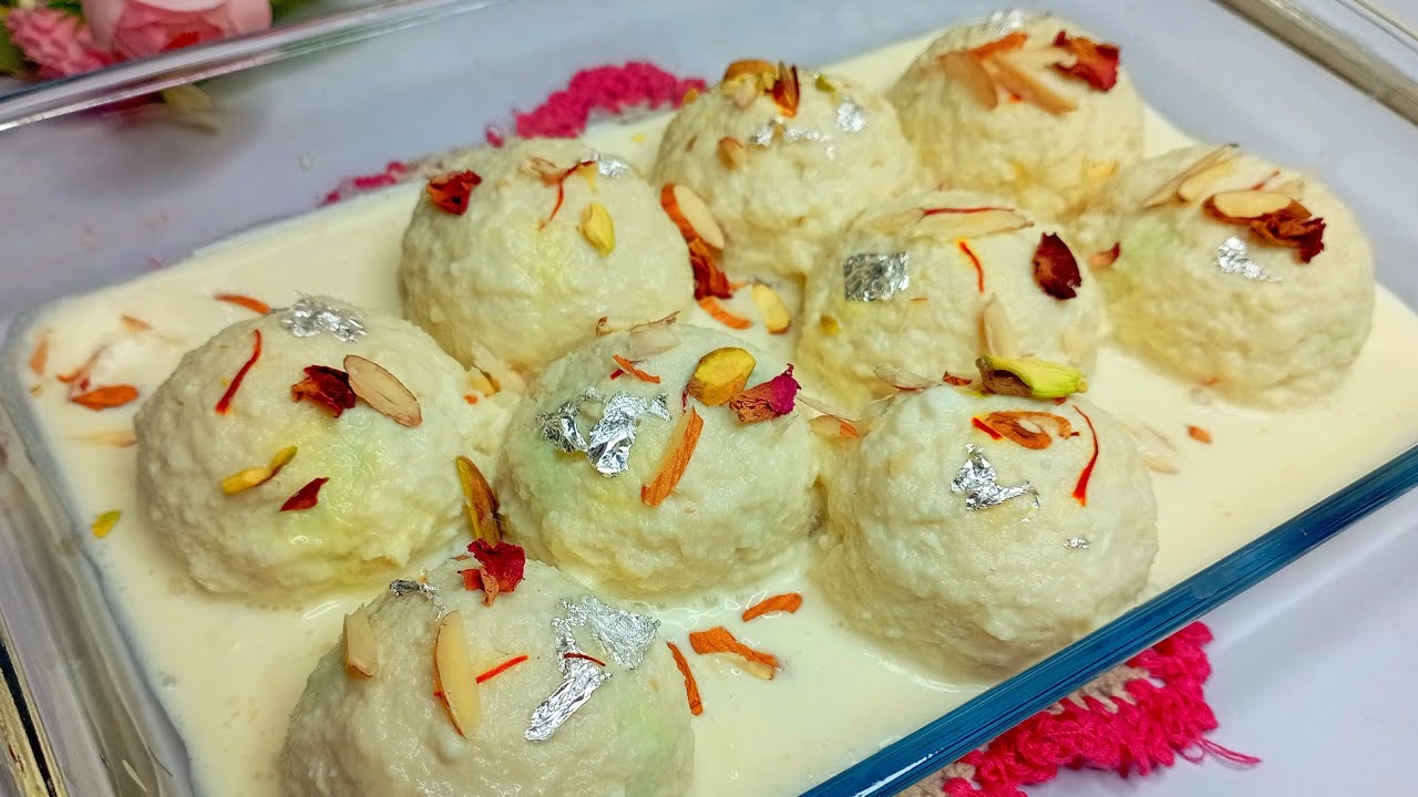 बिना गैस जलाए बनाये टेस्टी मिठाई | Instant Malai Chumchum Recipe